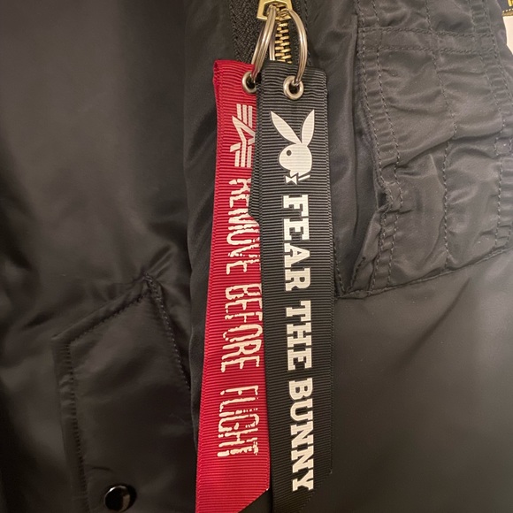 PLAYBOY Jackets & Coats Alpha Industries X Playboy Bomber Jacket